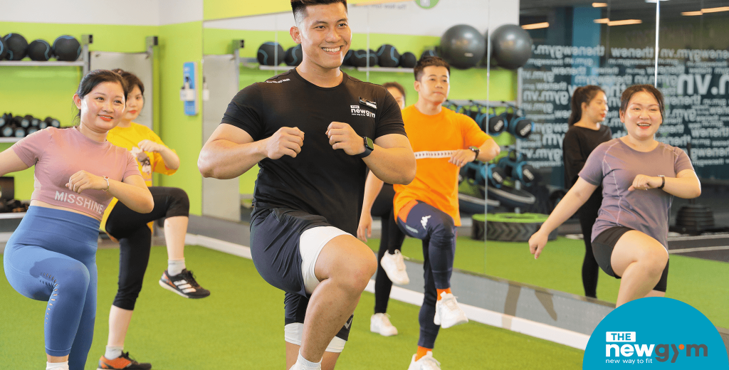 Lớp tập Beginner tại the new gym âu cơ quận tân phú