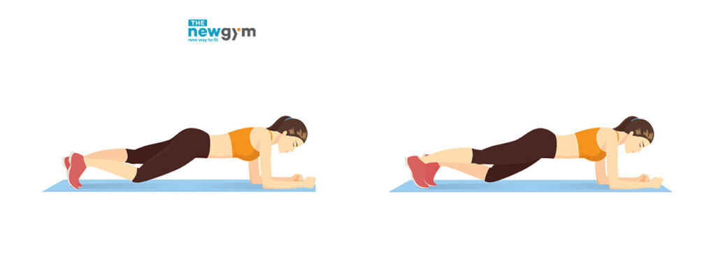 Plank from knees