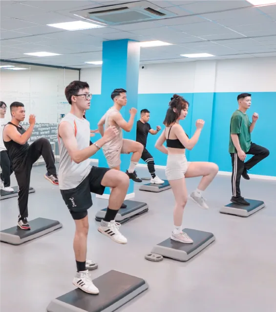 các lớp tập nhóm the new gym