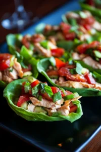 Protein-Packed Lettuce Cups