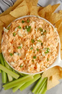 Skinny Buffalo Chicken Dip