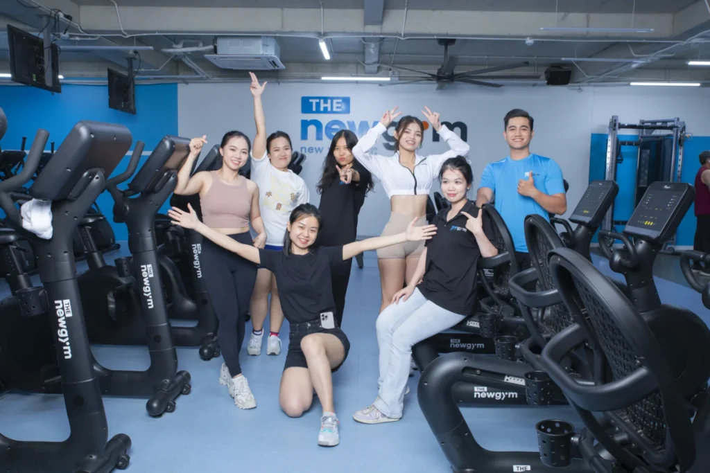 không khí tập luyện