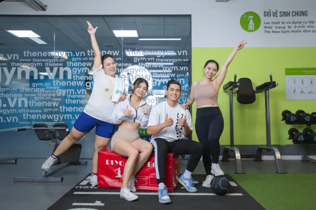 tập luyện vui vẻ