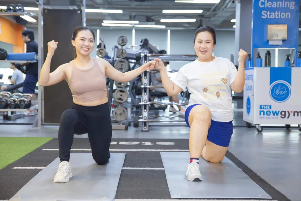 tập luyện vui vẻ