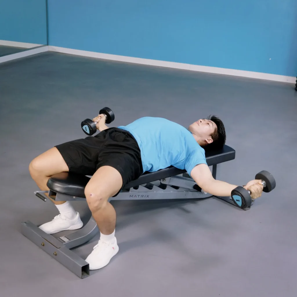 Tập với tạ nhẹ