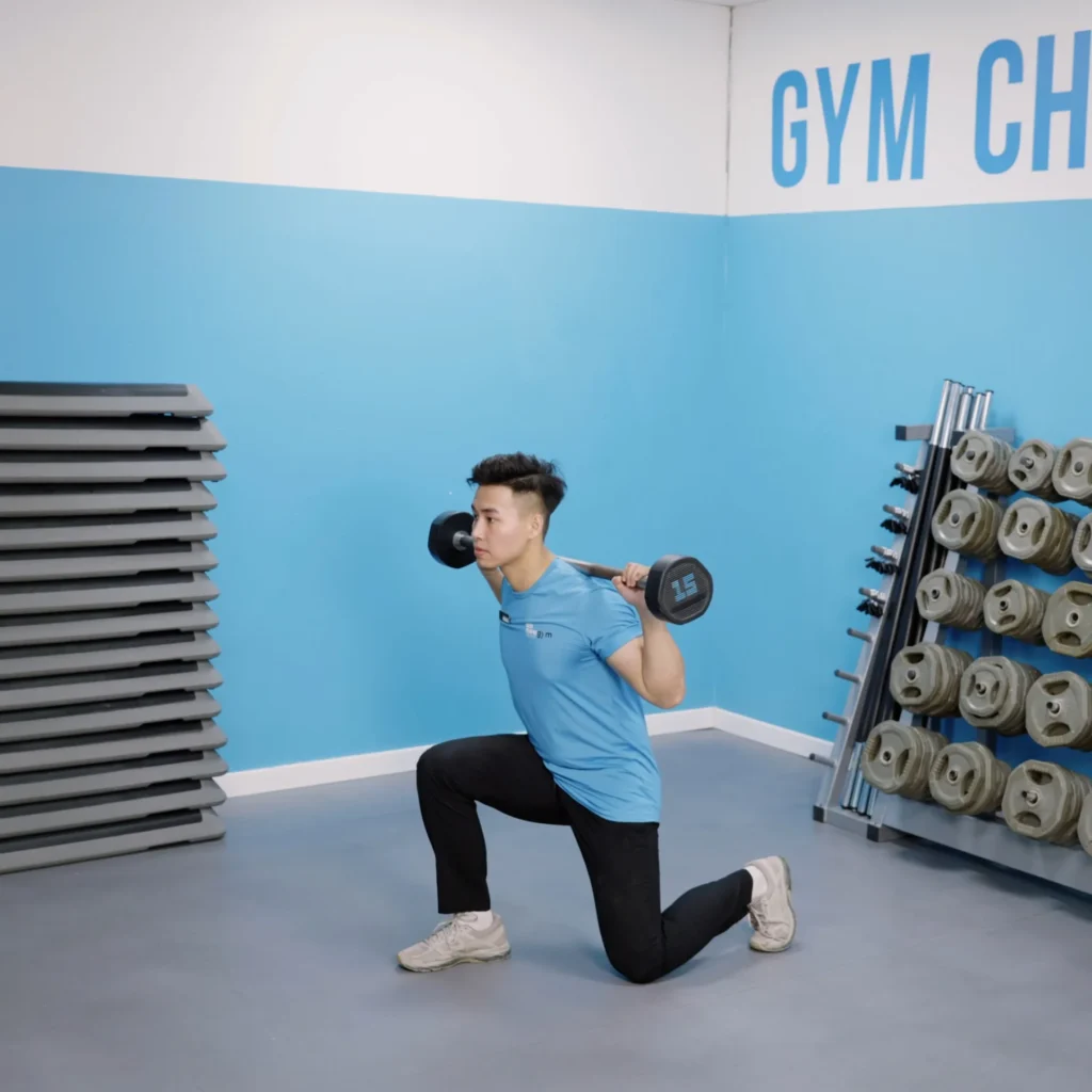 Tập với tạ nhẹ
