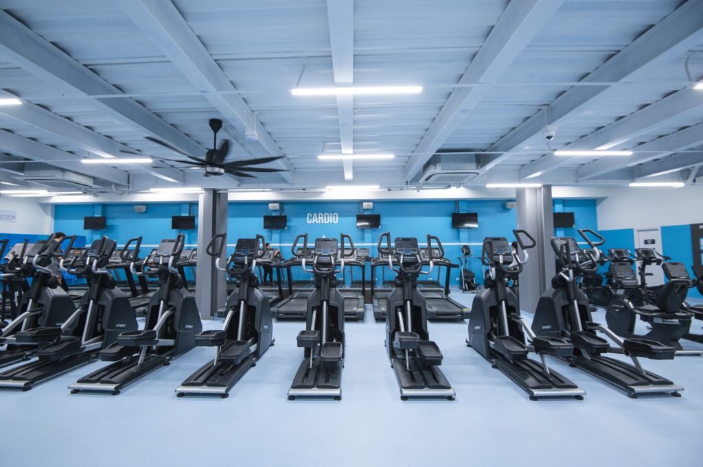 Khu cardio tại The New Gym mở cửa xuyên đêm