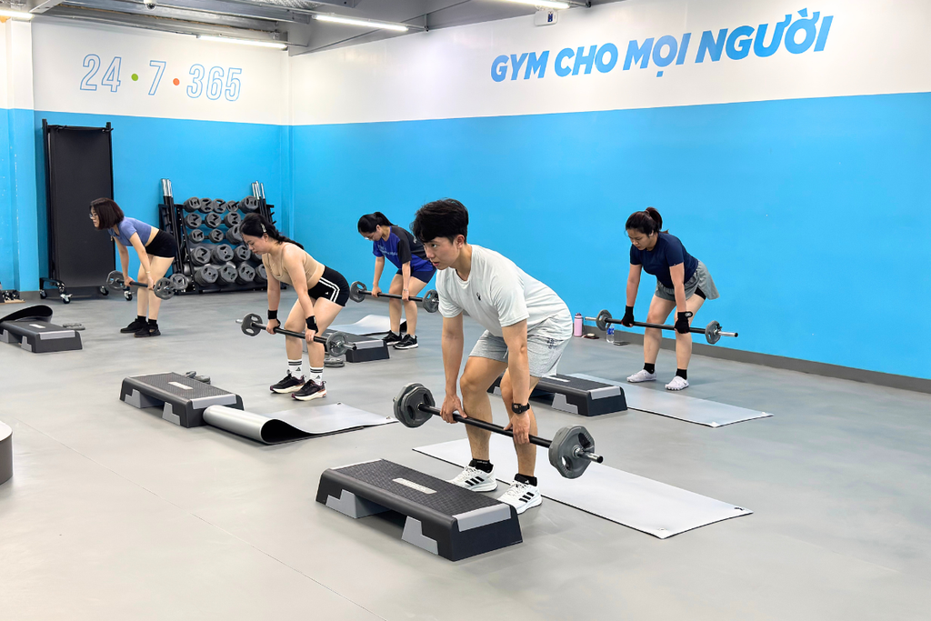 lớp tập nhóm new pump tại The New Gym Nam Kỳ Khởi Nghĩa Quận 3